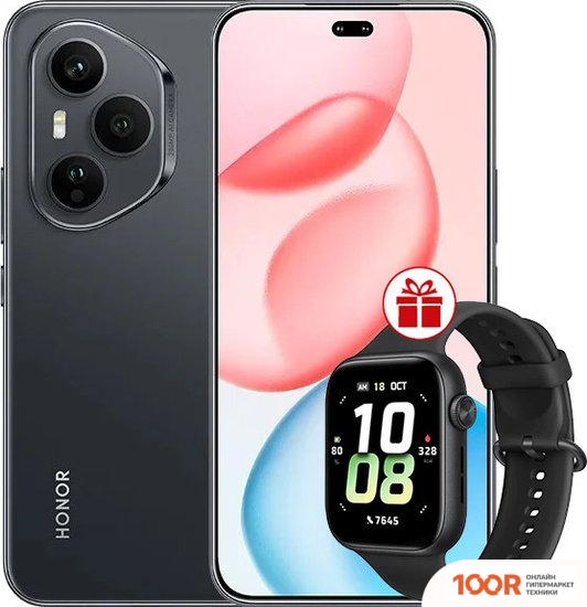 Мобильный телефон HONOR 400 PRO 12GB/256GB МЕЖДУНАРОДНАЯ ВЕРСИЯ (ЧЕРНЫЙ) (154783)