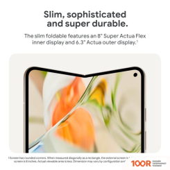 Мобильный телефон Google PIXEL 9 PRO FOLD 16GB/512GB (ОБСИДИАН) (154674)