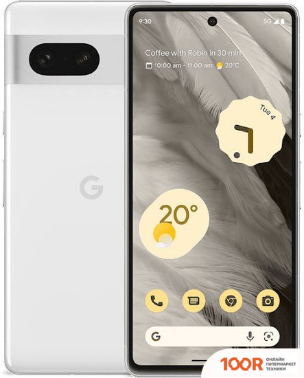 Мобильный телефон Google PIXEL 7 8GB/128GB (СНЕГ) (154608)