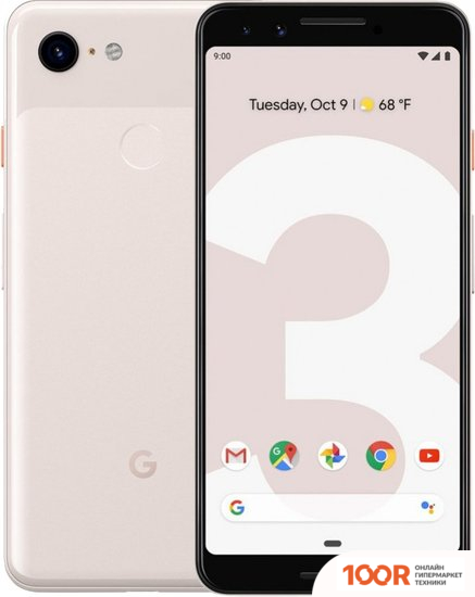 Мобильный телефон Google PIXEL 3 64GB (РОЗОВЫЙ, БЕЗ ESIM) (154578)