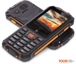 Мобильный телефон F+ R280C (ЧЕРНЫЙ/ОРАНЖЕВЫЙ) (154546)