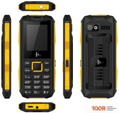 Мобильный телефон F+ PR170 (ЧЕРНЫЙ/ОРАНЖЕВЫЙ) (154542)