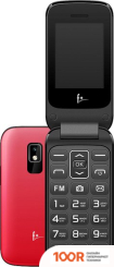 Мобильный телефон F+ FLIP 240 (ЧЕРНЫЙ/КРАСНЫЙ) (154535)