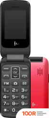 Мобильный телефон F+ FLIP 240 (ЧЕРНЫЙ/КРАСНЫЙ) (154535)