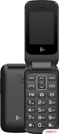 Мобильный телефон F+ FLIP 240 (ЧЕРНЫЙ) (154534)