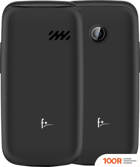 Мобильный телефон F+ FLIP 2 (ЧЕРНЫЙ) (154533)