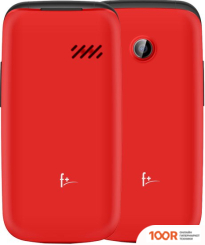 Мобильный телефон F+ FLIP 2 (КРАСНЫЙ) (154532)