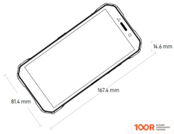 Мобильный телефон Doogee S51 (ЧЕРНЫЙ) (154376)