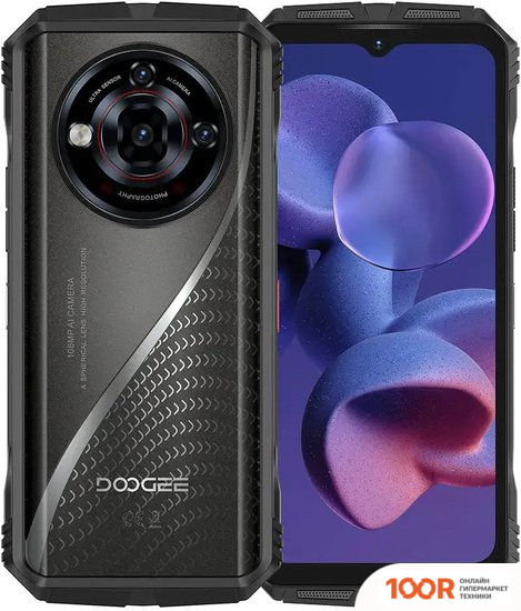 Мобильный телефон Doogee S118 PRO 8GB/512GB (ЧЕРНЫЙ/СЕРЕБРИСТЫЙ) (154345)