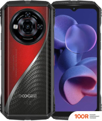 Мобильный телефон Doogee S118 PRO 8GB/512GB (ЧЕРНЫЙ/КРАСНЫЙ) (154344)
