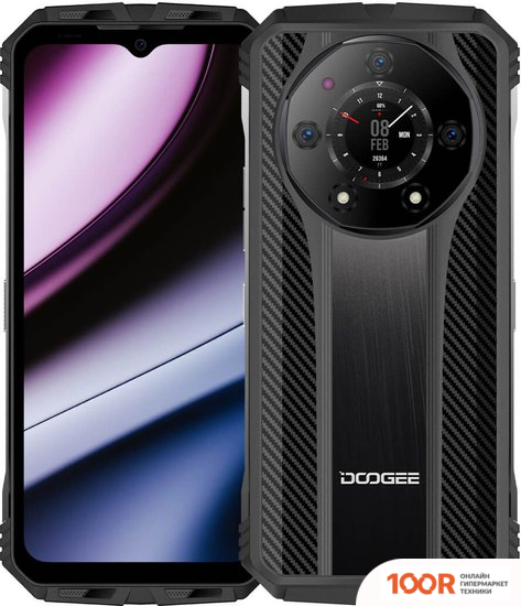Мобильный телефон Doogee S110 12GB/256GB (ЧЕРНЫЙ) (154339)