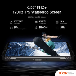 Мобильный телефон Doogee S110 12GB/256GB (ЧЕРНЫЙ) (154339)