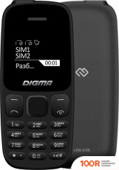 Мобильный телефон Digma LINX A106 (ЧЕРНЫЙ) (154253)