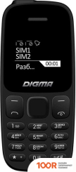 Мобильный телефон Digma LINX A106 (ЧЕРНЫЙ) (154253)