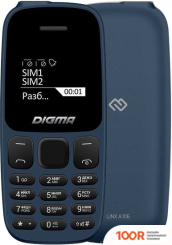 Мобильный телефон Digma LINX A106 (СИНИЙ) (154252)