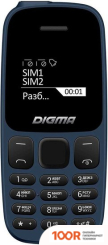 Мобильный телефон Digma LINX A106 (СИНИЙ) (154252)