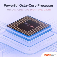 Мобильный телефон Cubot P80 8GB/512GB (ЧЕРНЫЙ) (154234)