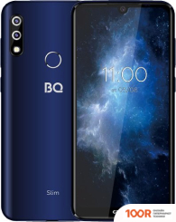 Мобильный телефон BQ BQ-6061L SLIM (ЧЕРНЫЙ/СИНИЙ) (154117)