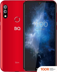 Мобильный телефон BQ BQ-6061L SLIM (КРАСНЫЙ) (154114)