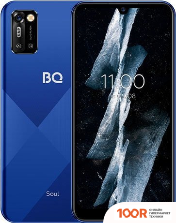 Мобильный телефон BQ BQ-6051G SOUL 2GB/32GB (СИНИЙ) (154112)