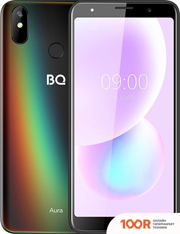 Мобильный телефон BQ BQ-6022G AURA (BLACK VIBES) (154091)
