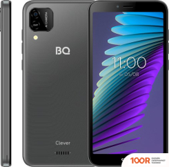 Мобильный телефон BQ BQ-5765L CLEVER (СЕРЫЙ) (154087)
