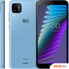 Мобильный телефон BQ BQ-5765L CLEVER (ГОЛУБОЙ) (154084)