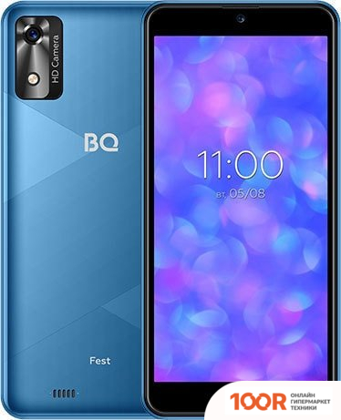 Мобильный телефон BQ BQ-5565L FEST (БИРЮЗОВЫЙ) (154063)