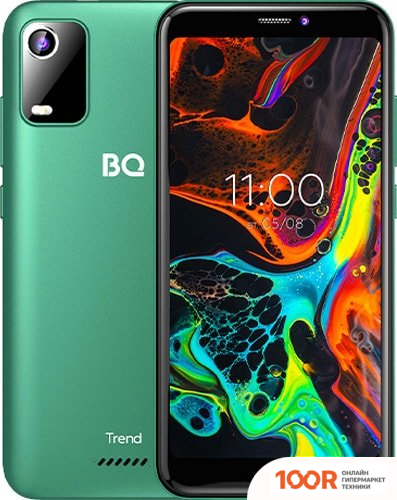 Мобильный телефон BQ BQ-5560L TREND (ЗЕЛЕНЫЙ) (154060)