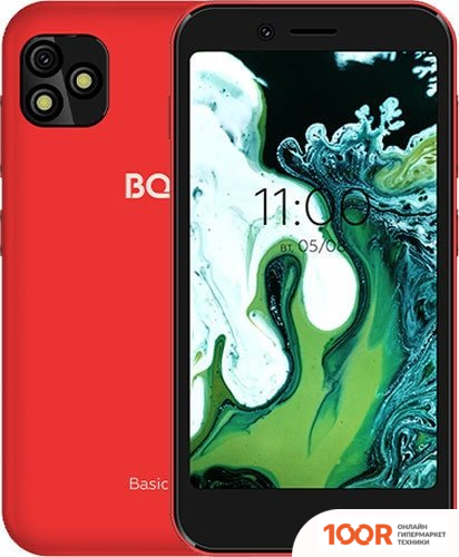 Мобильный телефон BQ BQ-5060L BASIC (КРАСНЫЙ) (154042)