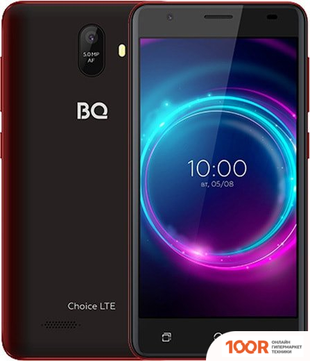 Мобильный телефон BQ BQ-5046L CHOICE LTE (КРАСНОЕ ВИНО) (154034)