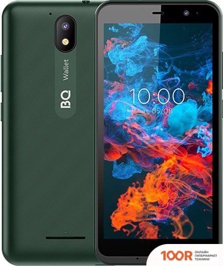 Мобильный телефон BQ BQ-5045L WALLET (ЗЕЛЕНЫЙ ХАМЕЛЕОН) (154031)