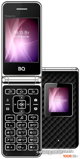 Мобильный телефон BQ BQ-2841 FANTASY DUO (ЧЕРНЫЙ) (153986)