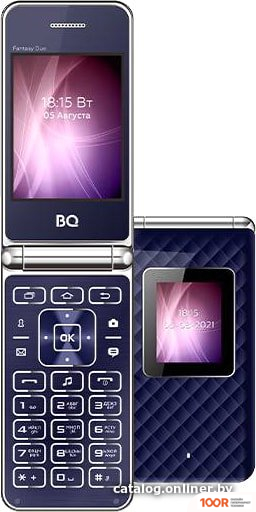 Мобильный телефон BQ BQ-2841 FANTASY DUO (СИНИЙ) (153985)