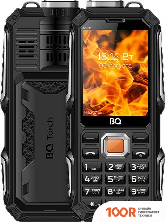 Мобильный телефон BQ BQ-2835 TORCH (ЧЕРНЫЙ) (153974)
