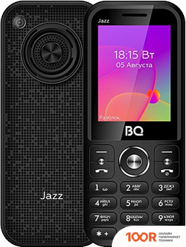 Мобильный телефон BQ BQ-2457 JAZZ (ЧЕРНЫЙ) (153918)