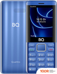 Мобильный телефон BQ BQ-2453 QUATTRO (СИНИЙ) (153903)