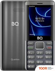 Мобильный телефон BQ BQ-2453 QUATTRO (СЕРЫЙ) (153902)
