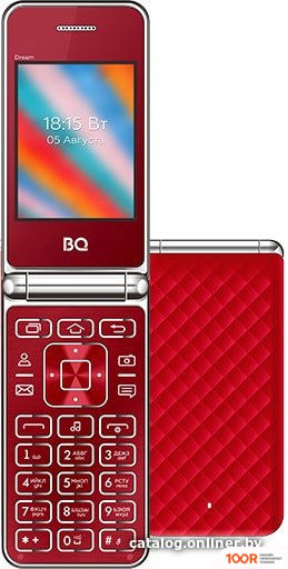 Мобильный телефон BQ BQ-2445 DREAM (КРАСНЫЙ) (153874)
