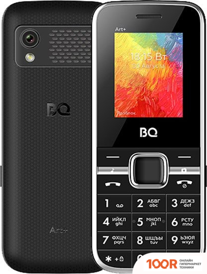 Мобильный телефон BQ BQ-1868 ART+ (ЧЕРНЫЙ) (153840)