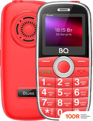 Мобильный телефон BQ BQ-1867 BLUES (КРАСНЫЙ) (153833)