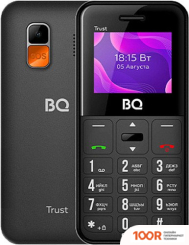 Мобильный телефон BQ BQ-1866 TRUST (ЧЕРНЫЙ) (153831)