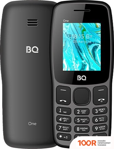 Мобильный телефон BQ BQ-1852 ONE (ЧЕРНЫЙ) (153812)