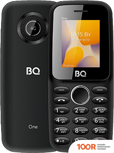 Мобильный телефон BQ BQ-1800L ONE 4G (ЧЕРНЫЙ) (153806)