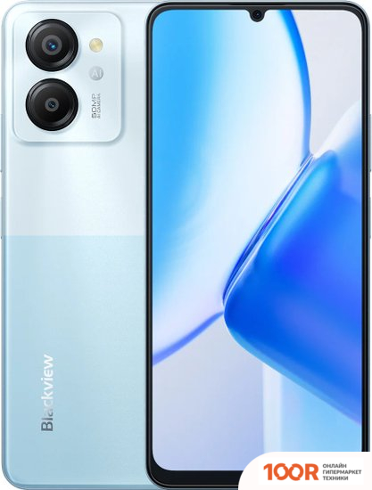 Мобильный телефон Blackview COLOR 8 8GB/256GB (ГОЛУБОЙ) (153774)
