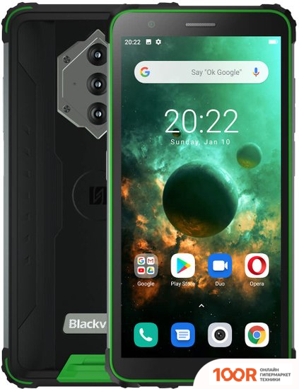 Мобильный телефон Blackview BV6600 (ЗЕЛЕНЫЙ) (153709)