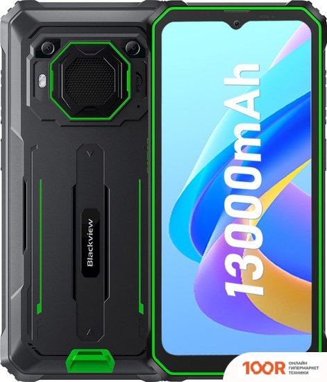 Мобильный телефон Blackview BV6200 4GB/64GB (ЗЕЛЕНЫЙ) (153689)