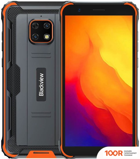 Мобильный телефон Blackview BV4900S (ОРАНЖЕВЫЙ) (153657)
