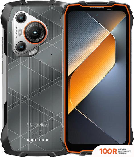 Мобильный телефон Blackview BL7000 8GB/256GB (ОРАНЖЕВЫЙ) (153623)