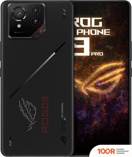 Мобильный телефон ASUS ROG PHONE 9 PRO 24GB/1TB КИТАЙСКАЯ ВЕРСИЯ (ЧЕРНЫЙ ФАНТОМ) (153433)